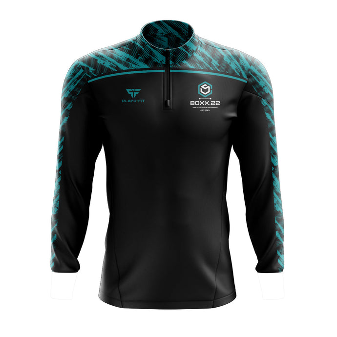 Boxx.22 Health Fitness and Performance Midlayer (1/4 Zip) - Adults