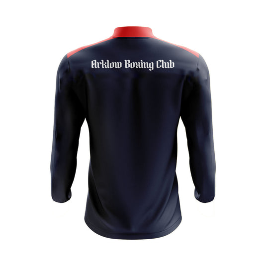 Arklow Boxing Club Midlayer (1/4 Zip) Tenacity Navy/Red - Adults
