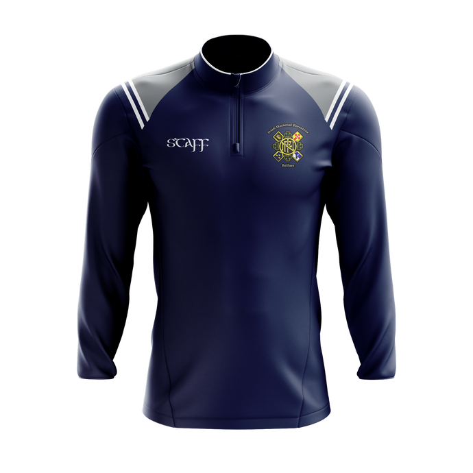 INF Belfast Midlayer (1/4 Zip) Vigour (Navy/Grey) STAFF - Adults