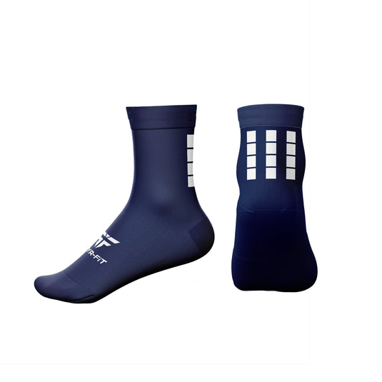 Riverdale FC Mini Socks - Navy - White Adults