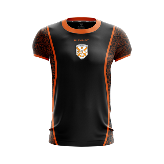 Clann Eireann Netball Jersey Cap Sleeve - Kids