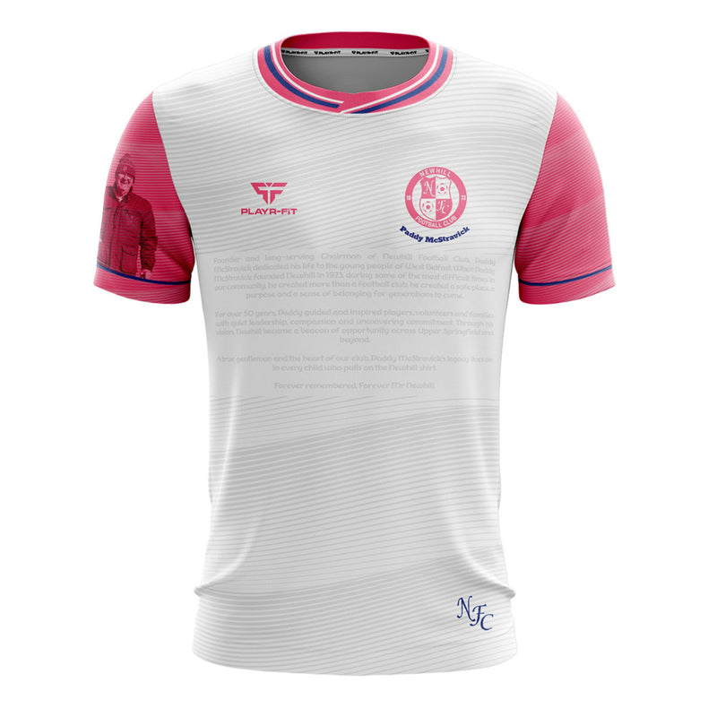 Load image into Gallery viewer, Newhill FC Paddy McStravick Jersey Pink - Adults
