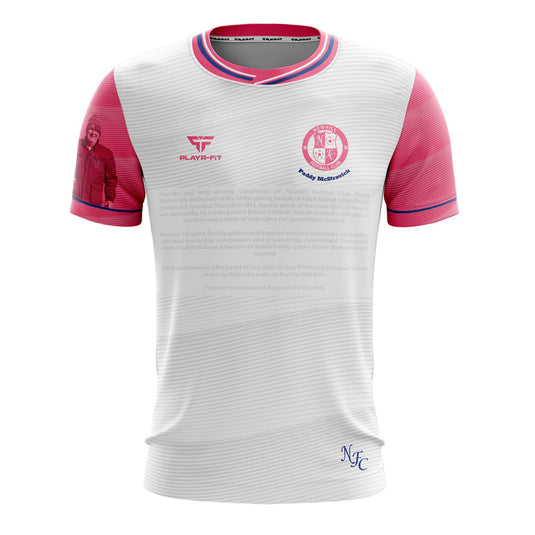 Newhill FC Paddy McStravick Jersey Pink - Adults