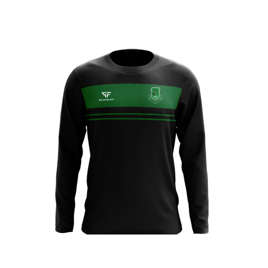 Clann na nGael Cork Crew Neck Optimum (Black/Green) - Adults