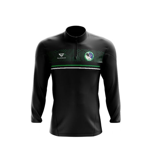 Connacht Judo Midlayer (1/4 Zip) Optimum Black - Adults