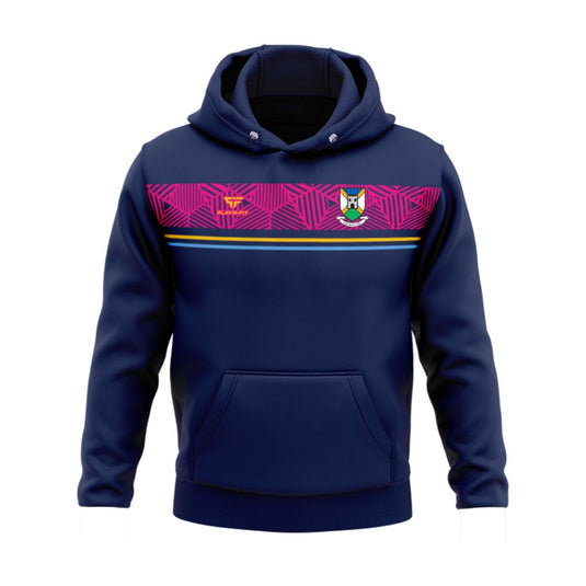 Tullylish GAC Hoodie Optimum (Navy/Pink) - Kids