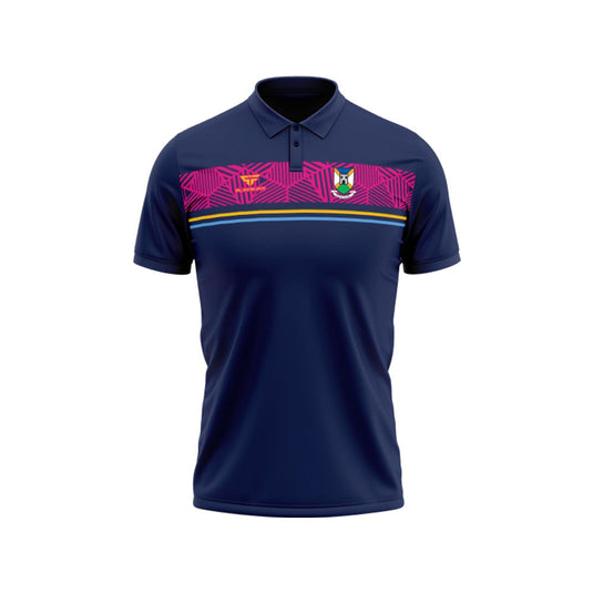 Tullylish GAC Polo (Optimum (Navy/Pink) - Kids