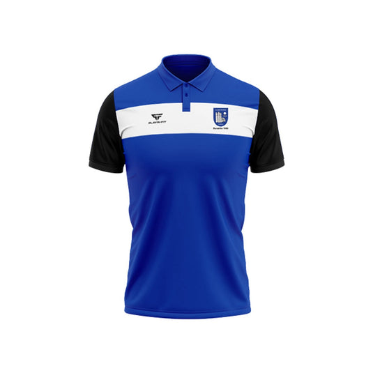 Round Towers Lusk Polo Optimum Royal Blue/Black - Kids