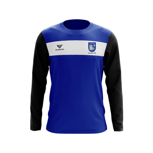 Round Towers Lusk Crew Neck Optimum Royal Blue/Black - Adults