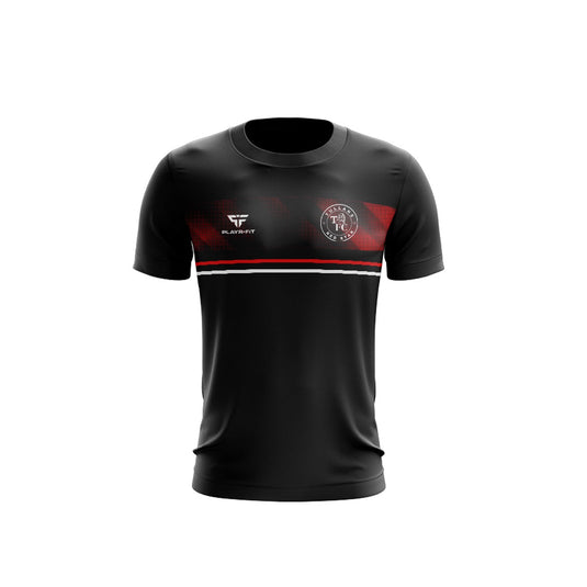 Tullans Red Star FC T-Shirt Optimum Black/Red - Kids