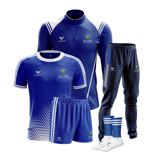 St Caolans PS Darragh Cross Students Pack 1 (Midlayer, Jersey, Skinny Pants, Shorts, Mid Socks) - Kids