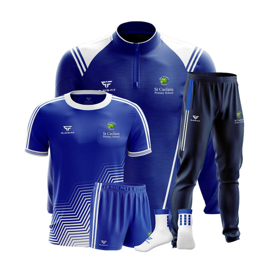 St Caolans PS Darragh Cross Students Pack 1 (Midlayer, Jersey, Skinny Pants, Shorts, Mid Socks) - Adults