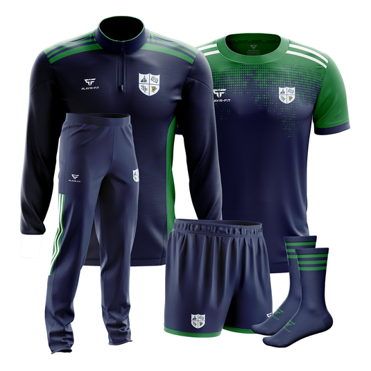 St Patricks PS Ballygalget Students Pack 2 (Midlayer, Jersey, Woven Pants, Shorts, Mid Socks) - Kids