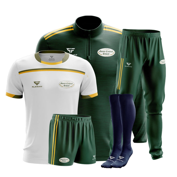Gorey Central School Students Pack 1 (Midlayer, Jersey, Skinny Pants, Shorts, Mid Socks) - Adults