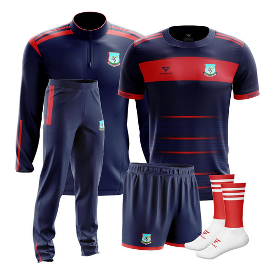 Kilcoskan NS PE Pack 1 (Midlayer, Jersey, Woven Pants, Shorts, Mid Socks) - Kids