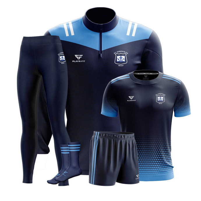 St Josephs PS Meigh Students Pack 2 (Midlayer, Jersey, High Waist Leggings, Shorts, Mid Socks) - Adults
