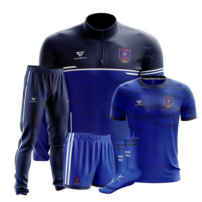 St Brigids PS Drumilly Students Pack 1 (Midlayer, Jersey, Skinny Pants, Shorts, Mid Socks) - Adults