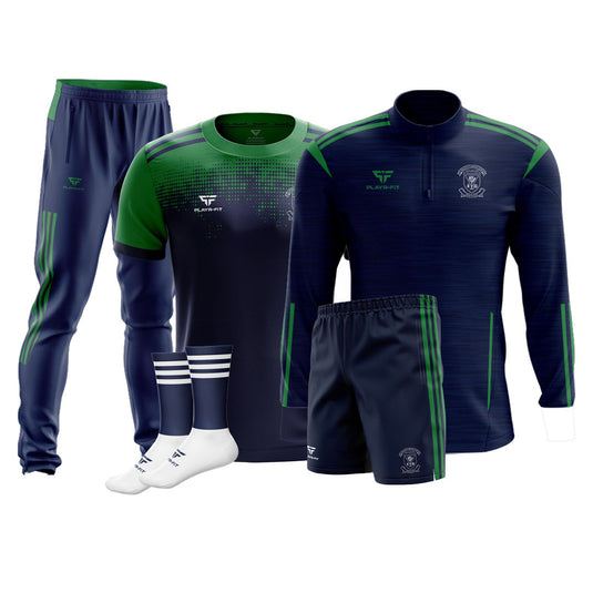 St Malachys PS Castlewellan Students Pack 1 (Midlayer, Jersey, Skinny Pants, Leisure Shorts, Mid Socks) - Kids