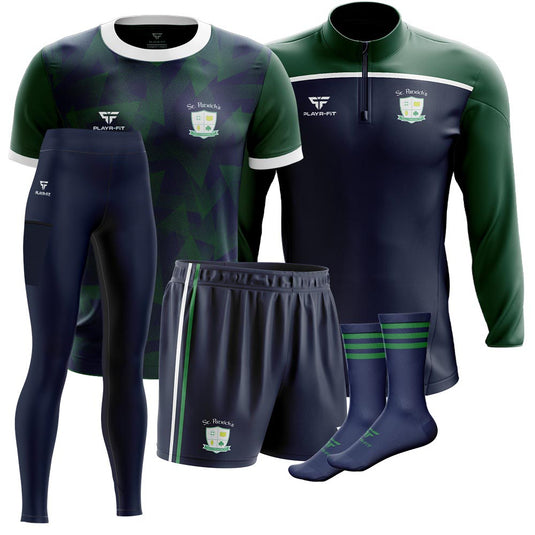 St Patricks PS Ballynahinch Students Pack 2 (Midlayer, Jersey, High Waist Leggings, Shorts, Mid Socks) - Kids