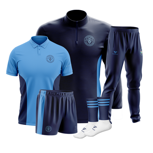 Portadown IPS Students Pack 1 (Midlayer, Polo, Woven Pants, Shorts, Mid Socks) - Adults