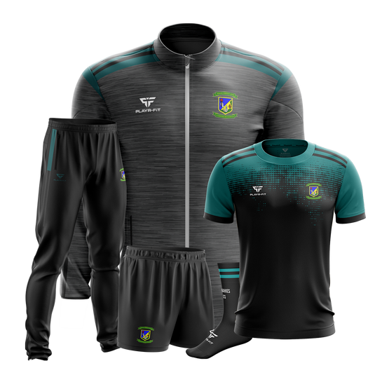 Donahies CS Students PE Pack 1 (Midlayer Full Zip, Jersey, Skinny Pants, Shorts, Mid Socks) - Kids