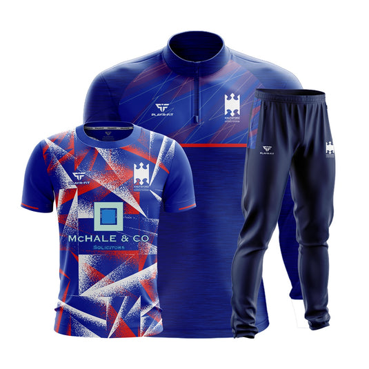 Knutsford Football Academy Teamwear Pack 1 (Midlayer, Jersey, Skinny Pants) - Kids