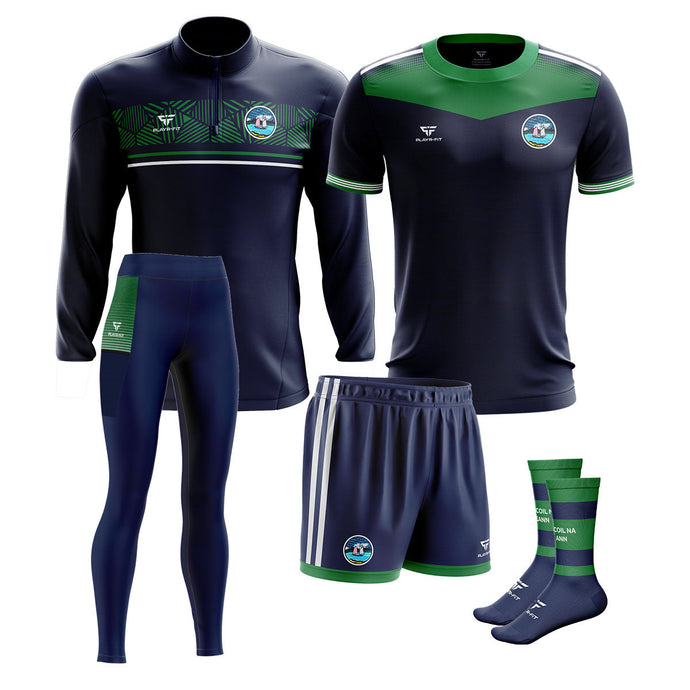 Gaelscoil Na mBeann Students Pack 2 (Midlayer, Jersey, High Waist Leggings, Shorts, Mid Socks) - Kids