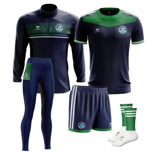 Gaelscoil Na mBeann Students Pack 2 (Midlayer, Jersey, High Waist Leggings, Shorts, Mid Socks) - Adults