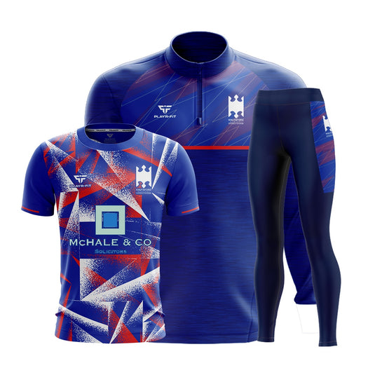Knutsford Football Academy Teamwear Pack 2 (Midlayer, Jersey, Leggings) - Adults