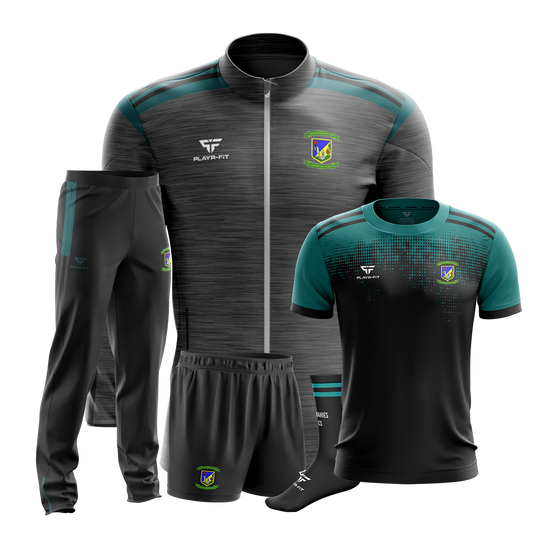 Donahies CS Students PE Pack 3 (Midlayer Full Zip, Jersey, Woven Pants, Shorts, Mid Socks) - Kids