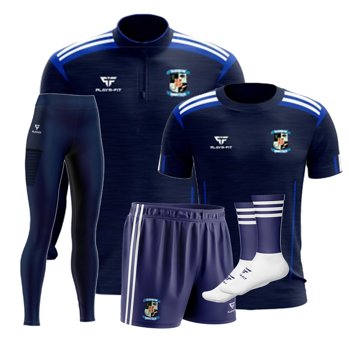 Collinstown Park CC Students PE Pack 2 (Midlayer, T-Shirt, High Waist Leggings, Shorts, Mid Socks) - Adults