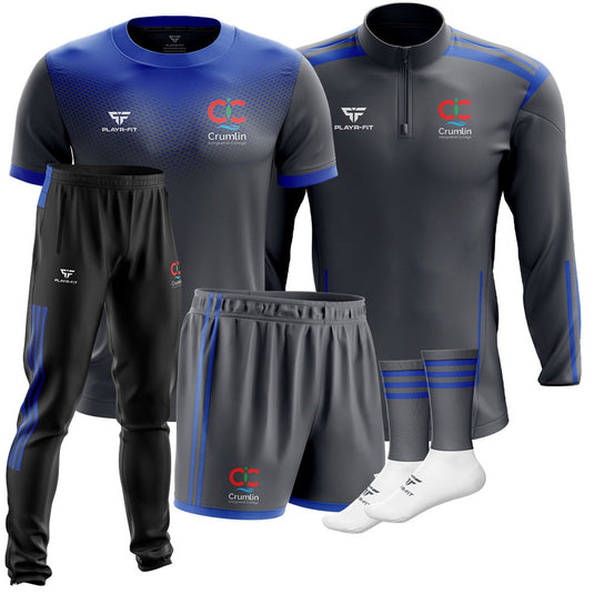 Crumlin IC Students Pack 1 (Midlayer, Jersey, Skinny Pants, Shorts, Mid Socks) - Adults