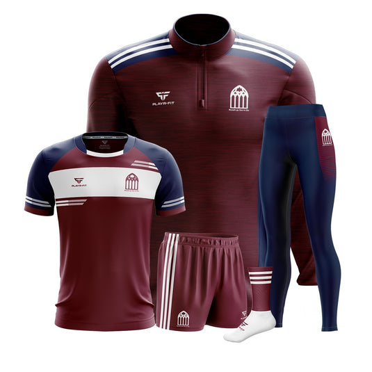 Presentation College Athenry Students Extra Curricular Pack 2 (Midlayer, Jersey, High Waist Leggings, Shorts, Mid Socks) - Adults