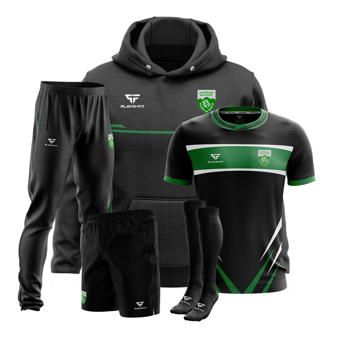 Rathfriland High School Students Girls Pack 6 (Hoodie, Jersey, Tracksuit Pants, Shorts, Long Socks) - Kids