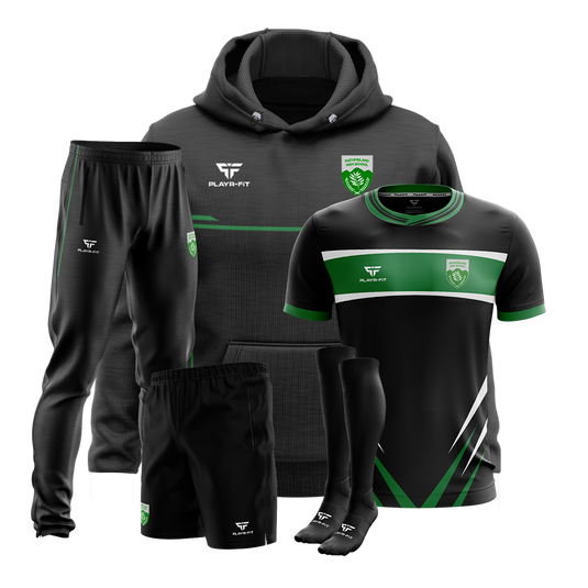 Rathfriland High School Students Girls Pack 6 (Hoodie, PE Gym Shirt B30, Tracksuit Pants, Gym Shorts, Long Socks (Plain) - Kids