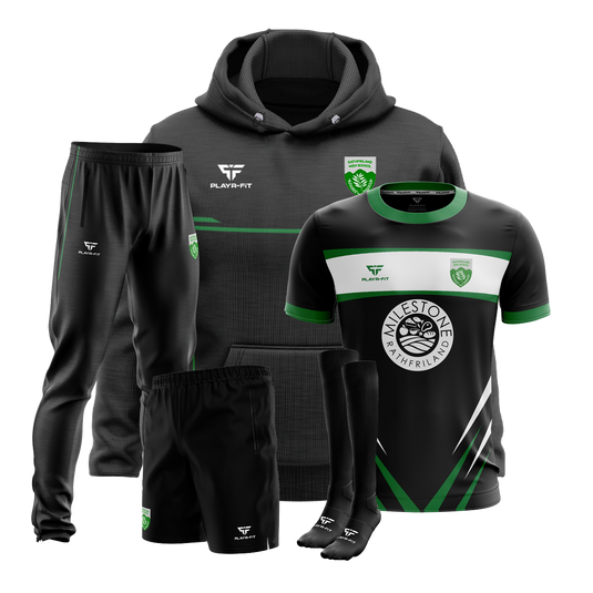 Rathfriland High School Students Girls Pack 6 (Hoodie, PE Gym Shirt B30, Tracksuit Pants, Gym Shorts, Long Socks (Plain) - Adults