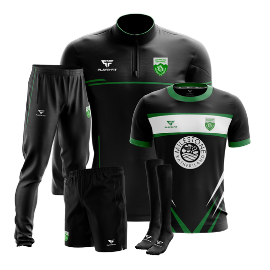 Rathfriland High School Students Girls Pack 4 (Midlayer, PE Gym Shirt B30, Tracksuit Pants, Gym Shorts, Long Socks (Plain) - Adults