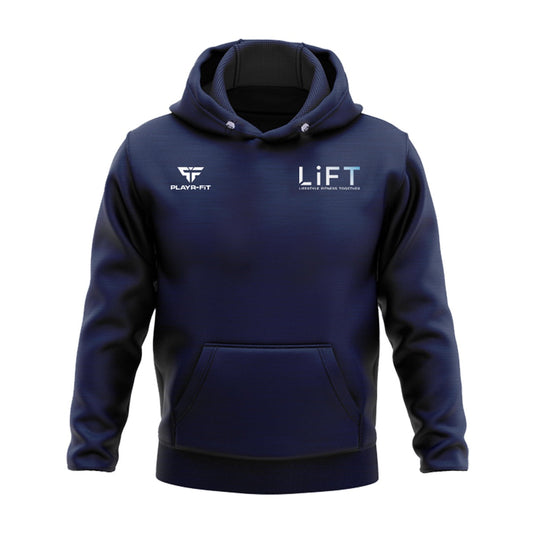 Lift Lifestyle Fitness Together Hoodie (Navy) - Kids