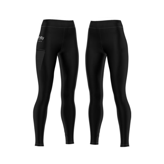 Infinity Channel Swimming High Waist Leggings  - Adults