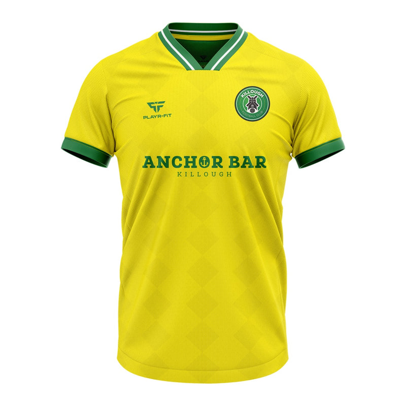 Load image into Gallery viewer, Killough FC Jersey Playing (Outfield - Yellow/Green) - Adults
