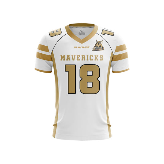 Louth Mavericks Training Jersey White - Adults