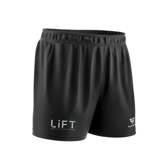 Lift Lifestyle Fitness Together Shorts (Black) - Kids