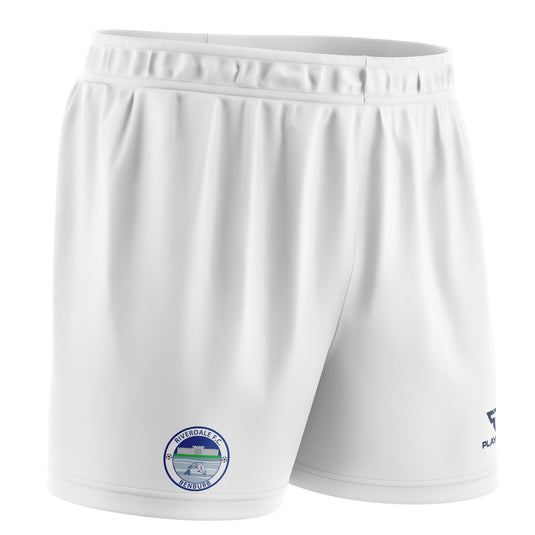 Riverdale FC Pro Soccer Shorts (Cut & Sew) White - Adults