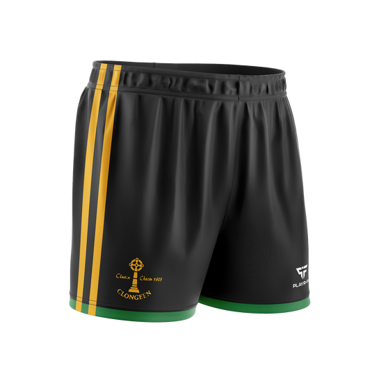 Clongeen GAC Shorts (Cut&Sew) Black - Adults