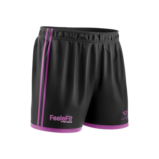 FealeFit Training/Playing Shorts (Black) - Kids