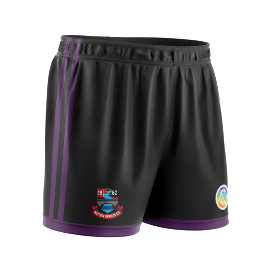 Mattock Rangers Camogie Shorts (Cut & Sew) - Adults