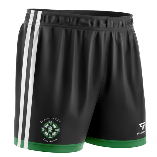 Wolfe Tone GAC Derrymacash Shorts Black - Kids
