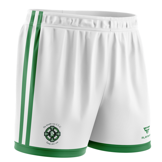 Wolfe Tone GAC Derrymacash Shorts White - Adults