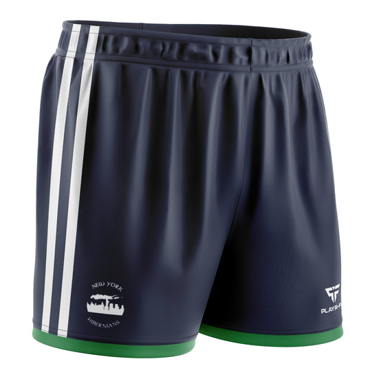 Hibernian GFC NY Shorts (Cut & Sew) Navy - Adults