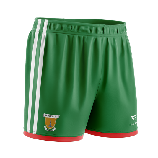 St Nicholas AFC Pro Soccer Shorts (Cut & Sew) Outfield - Adults